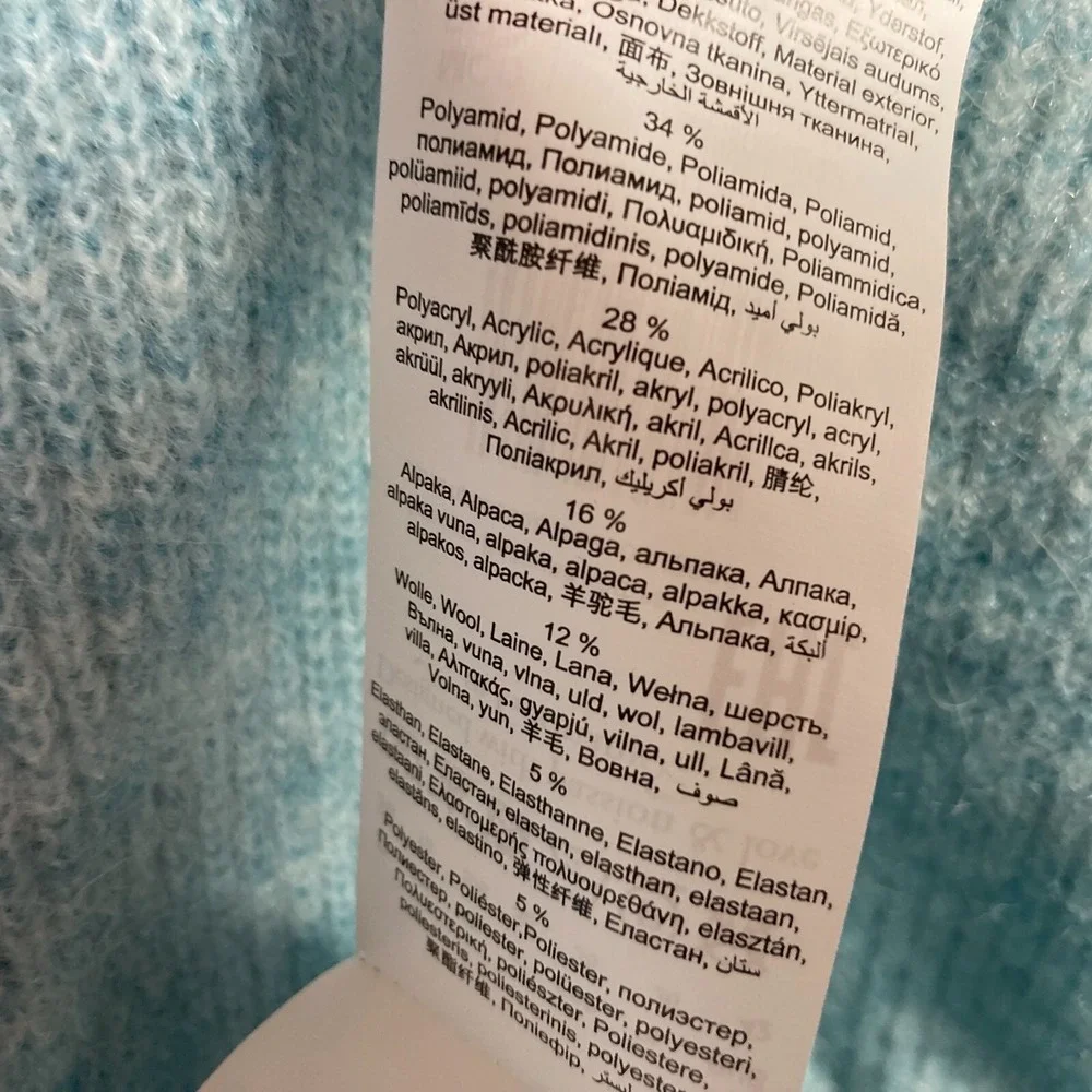 Olsen Sweater‎ Womens Small Blue Henny Regular Fit Cardigan Blue Pockets V-Neck